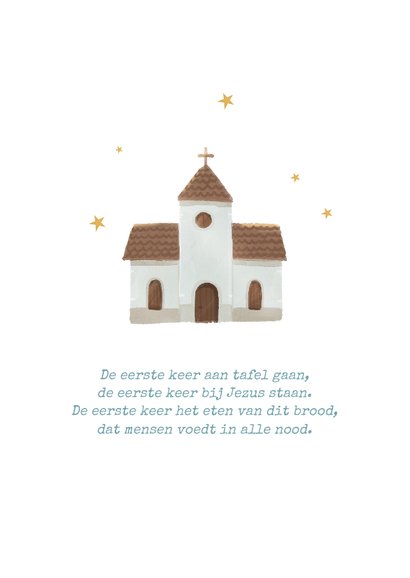 Communie outfit illustratie uitnodiging jongen kerk foto 2