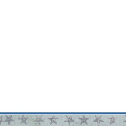 Communie Sterren Jongen Stempel Blauw 3