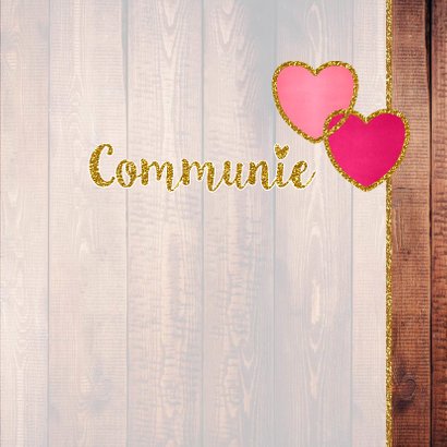 Communie stoer lief en glitter V 3