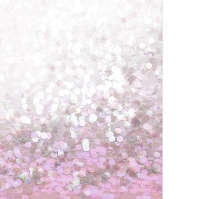 Communie vormsel glitter roze lief 2