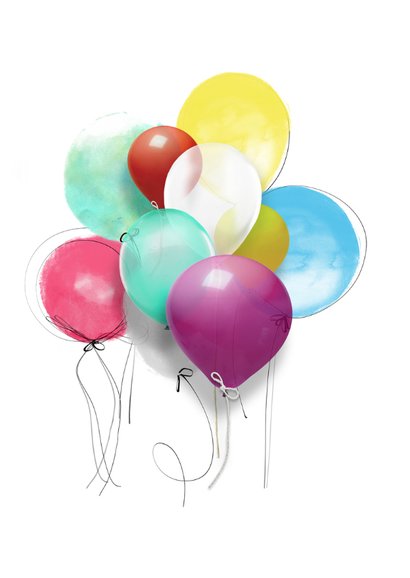 Communiekaart Ballon SG 2