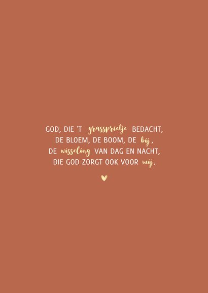 Communiekaart simpel met goudlook sterretjes en hartjes 2