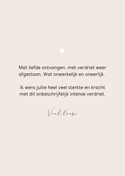 Condoleance aanpasbare kleur handgetekend beertje met hart 3