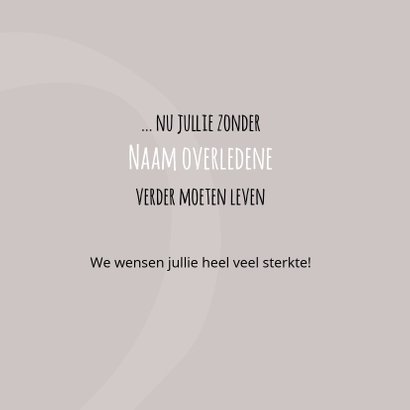 Condoleance rouwknuffel hart 3