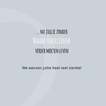 Condoleance rouwknuffel hart 3