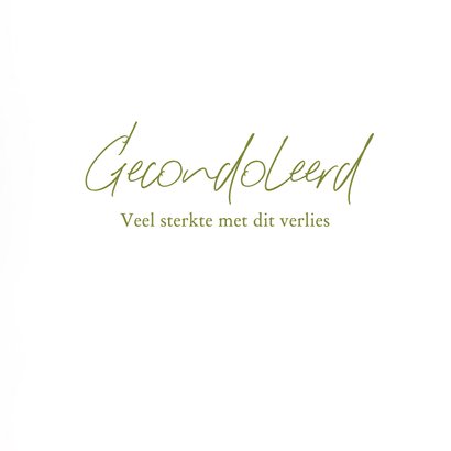 Condoleance sneeuwklokjes kleur 3