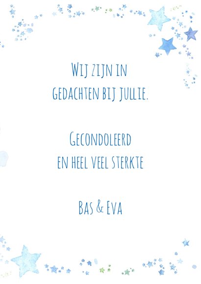 Condoleance sterren en knuffels 3