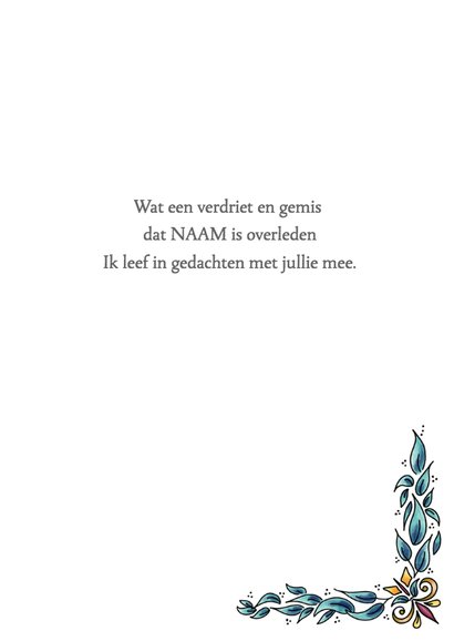 Condoleance - tijd EM 3