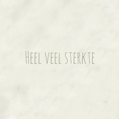 Condoleancekaart Bloesem - A 3