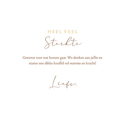 Condoleancekaart droogbloemen 3