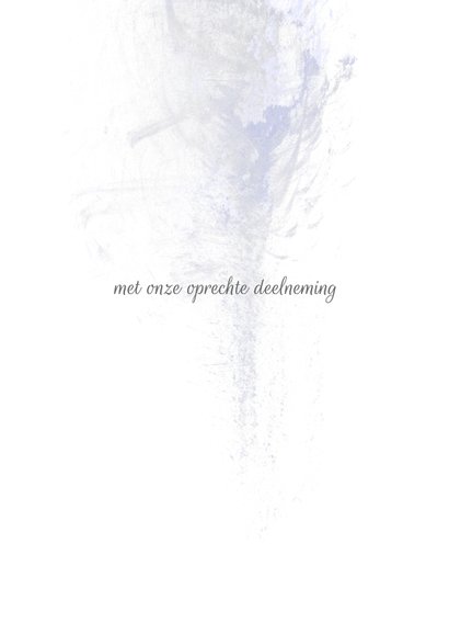 Condoleancekaart forever leaf 3