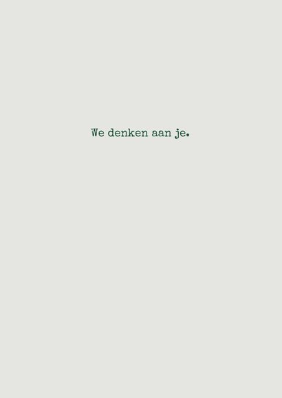Condoleancekaart foto roos 3