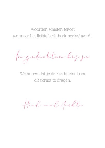 Condoleancekaart hangende orchidee pastel 3