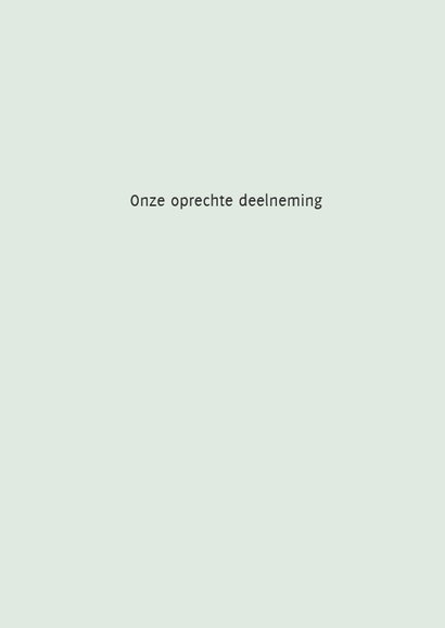 Condoleancekaart hart zwart abstract 3