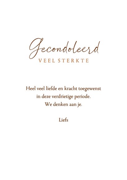 Condoleancekaart magnoliatak met vogeltje 3