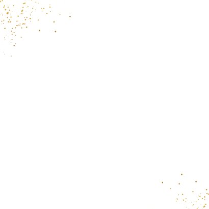 Condoleancekaart sterkte sterretje baby kindje goud stijlvol 2