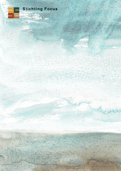 Condoleancekaart van een winters landschap 2