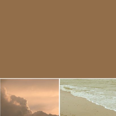 Condoleancekaart zee en wolken - SK 3