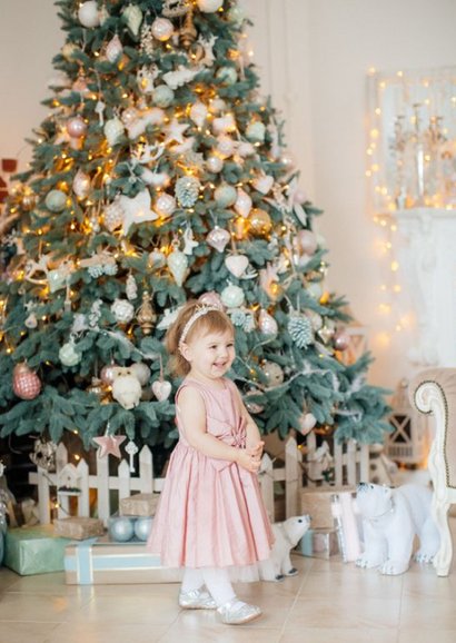 Corona kerstkaart - De wereld op z'n kop kerstboom 2