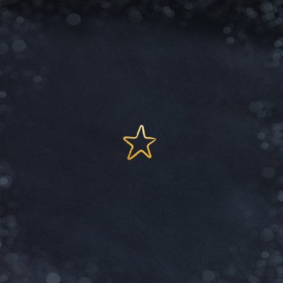 Corona kerstkaart liefdevol - met elkaar en voor elkaar Achterkant