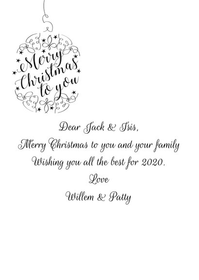 Curly merry christmas to you 3