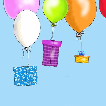 Das en vriend met ballonnen 3
