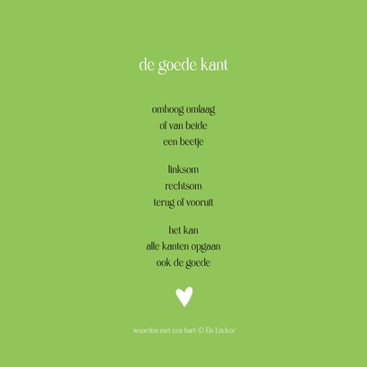 de goede kant op 2