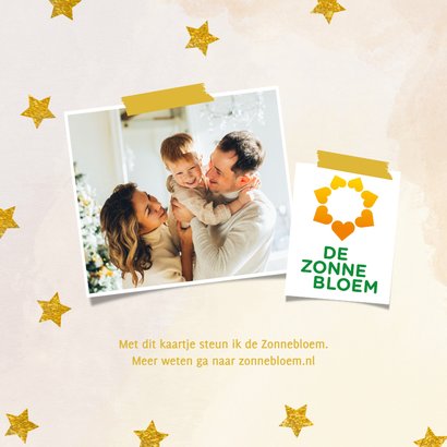De Zonnebloem kerstkaart kerstknuffel 2