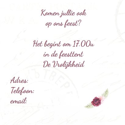Diamanten huwelijksfeest 3