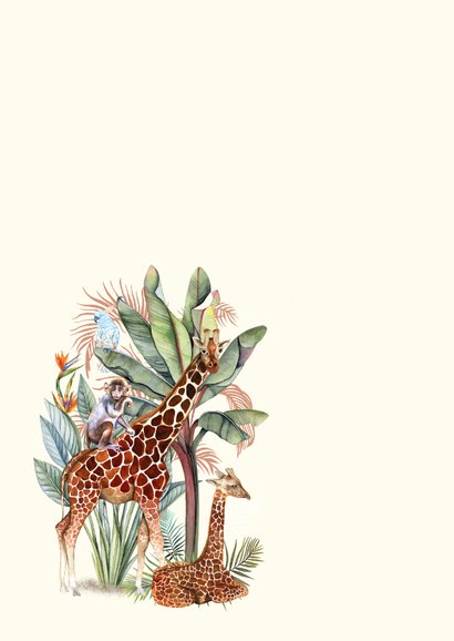 Dieren giraffes jungle 2