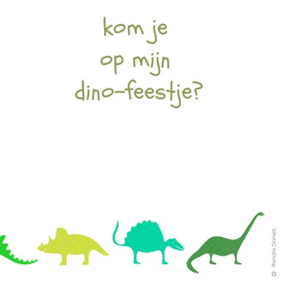 Dinosauriërs groen 2