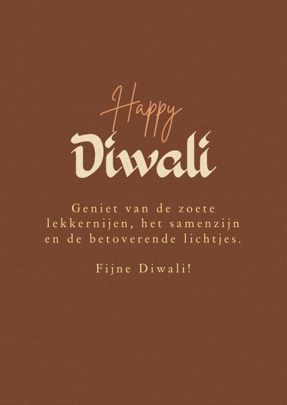 Diwali wenskaart mandala lichtjes patroon stijlvol 3