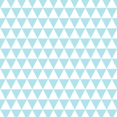 Driehoekjes, tekst, blauw 2