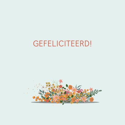 Driewieler met trouwpaar Anet Illustratie 3