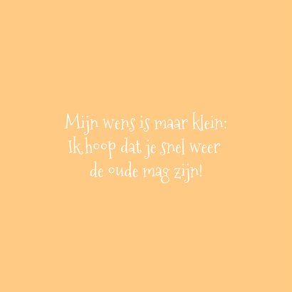 Een beterschapskaart voor een kattenliefhebber 2