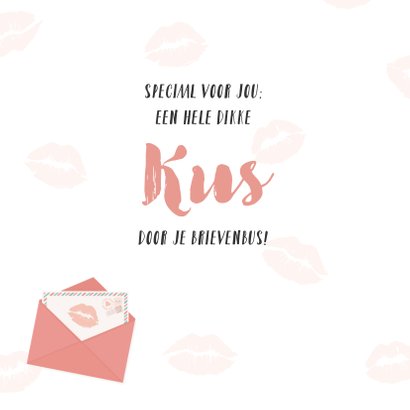Een dikke kus door de brievenbus! 2