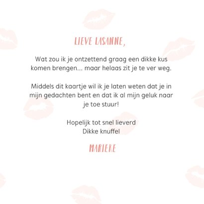 Een dikke kus door de brievenbus! 3