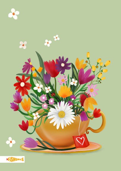 Een fleurige thee-goedbon 2