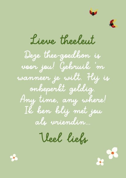 Een fleurige thee-goedbon 3