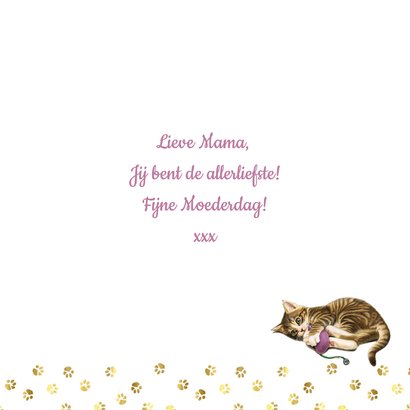 Een lieve kitten voor de liefste mama 3