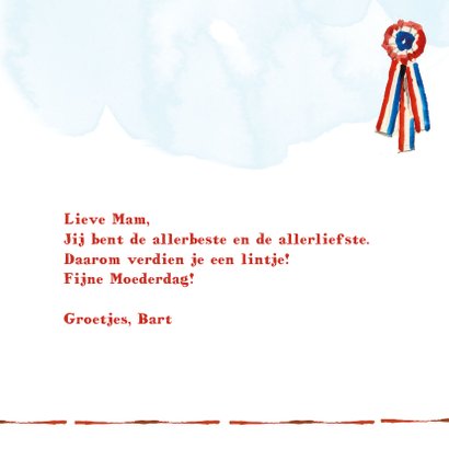 Een lintje voor de beste moeder 3