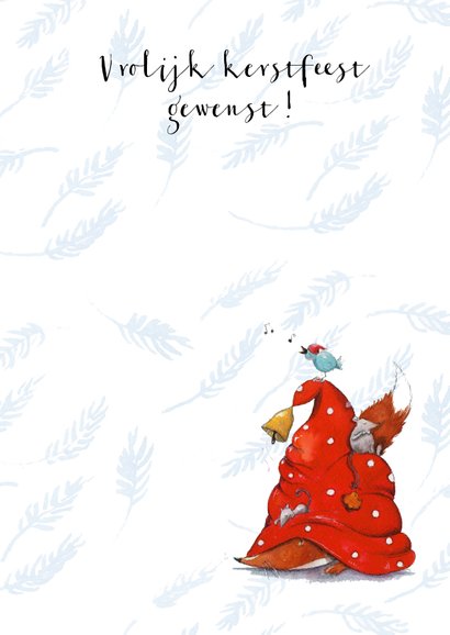Een vrolijke kerst met vos 3