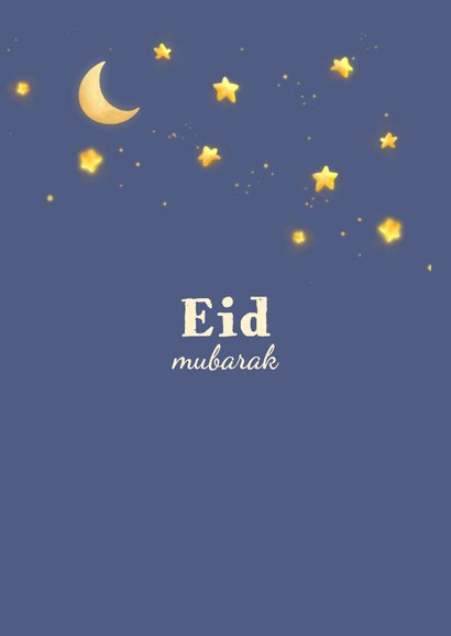 Eid Mubarak lieveheersbeestje onder de sterren 3
