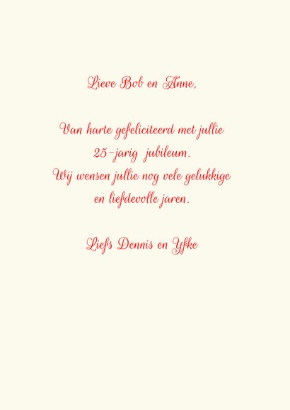Eigen getal jaar getrouwd-ByF 3