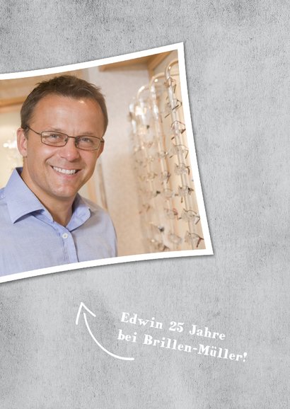 Einladung zum Dienstjubiläum Kollege Zeitschrift 2