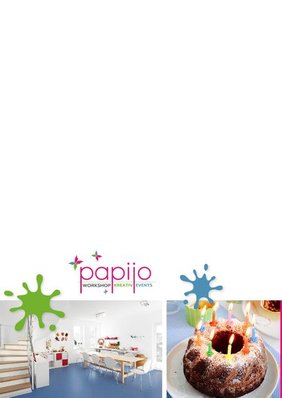 Einladung zum Kindergeburtstag im Papijo 2