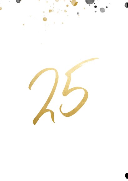 Einladung zur Silberhochzeit 25 mit Foto 2