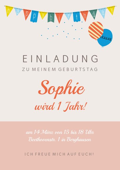 Einladungskarte Kindergeburtstag Tiere auf Siegerpodest 3