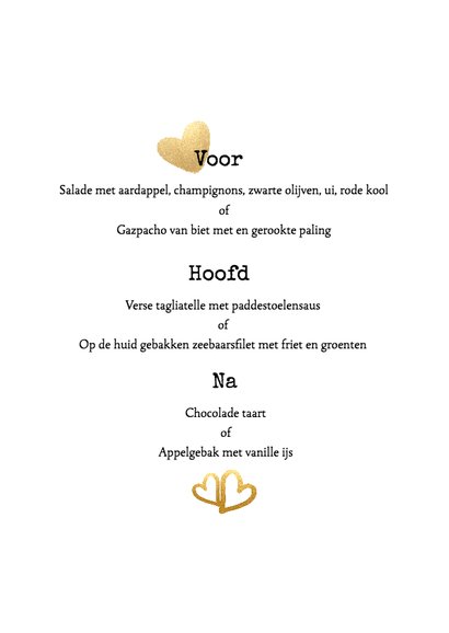 Enjoy your dinner goud - BK 3