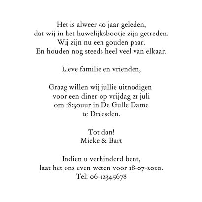 Feest 50 jaar LP goud 3